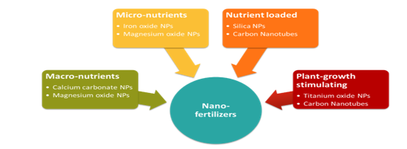 Figure 2. Types of nano-fertilizers