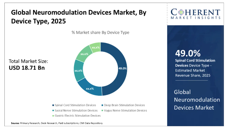 Neuromodulation Market Share by Region