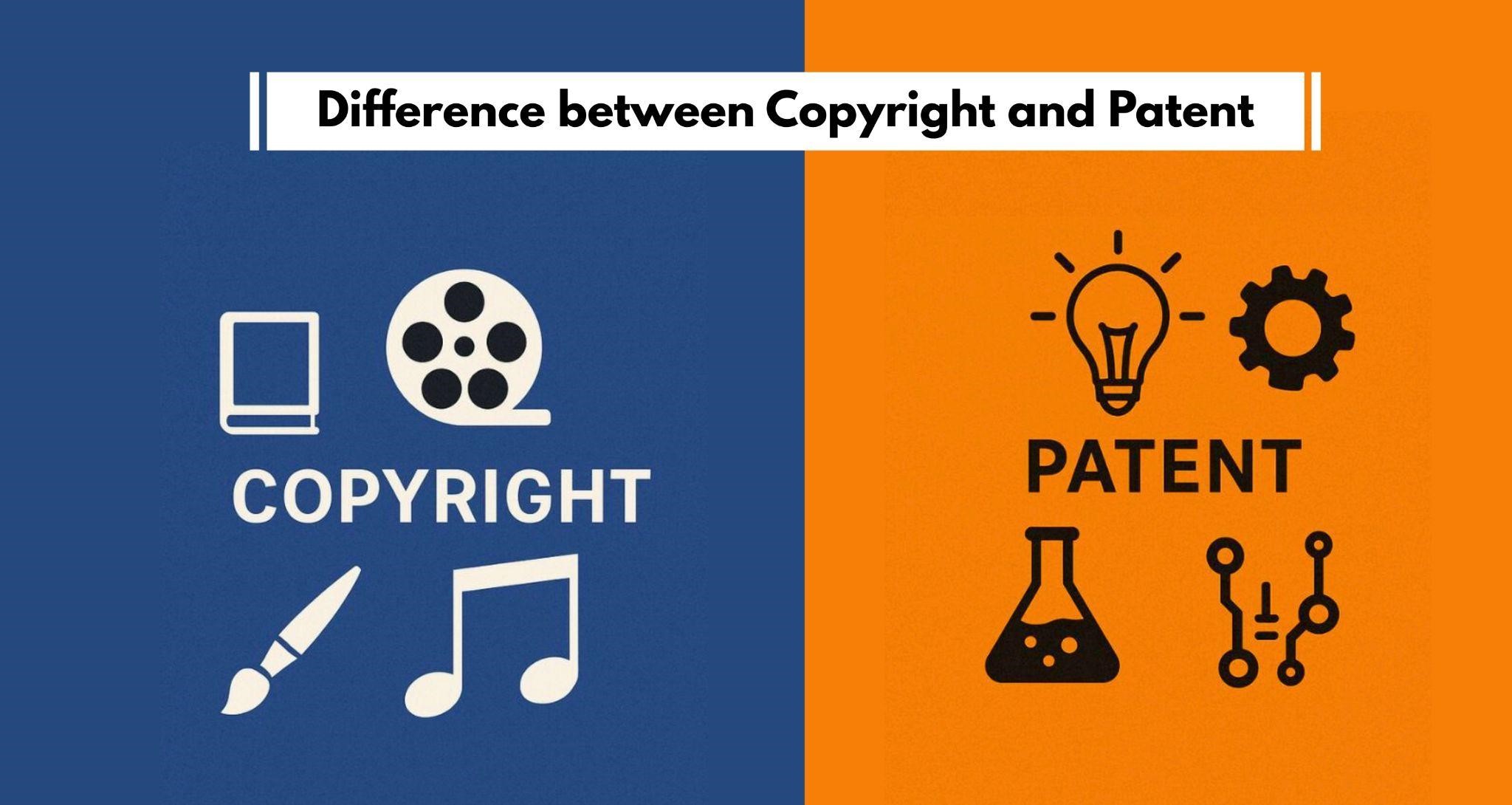 Copyright vs Patent Comparison